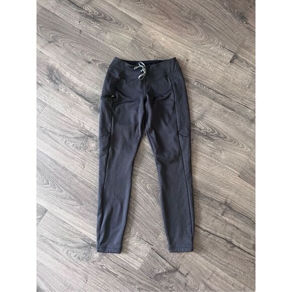 patagonia fleece inside women’s drawstring leggings/pants size XXS - Picture 1 of 5